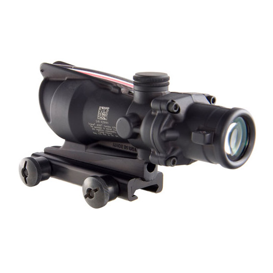 TRIJICON ACOG 4X32 RED HORSESHOE DOT RETICLE - Optics